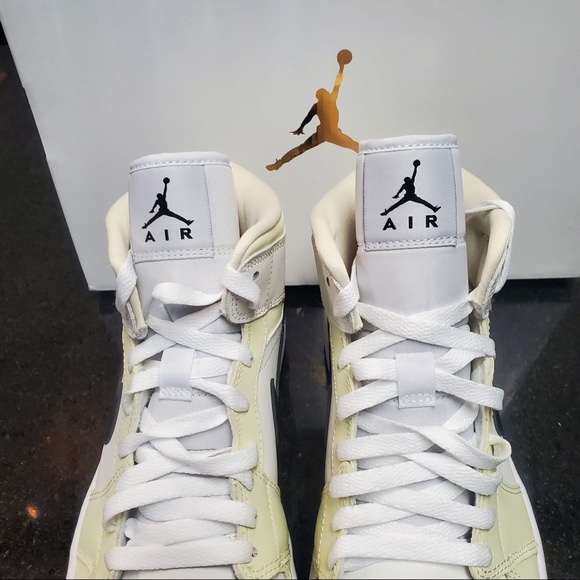 Sz Various womens mids yellow & white - Picture 5 of 9